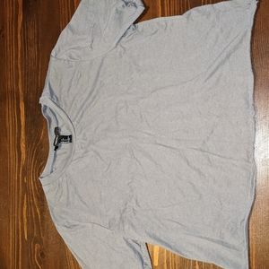 Grey Forever 21 crop top